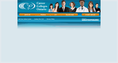 Desktop Screenshot of cms.ontariocollegesearch.ca